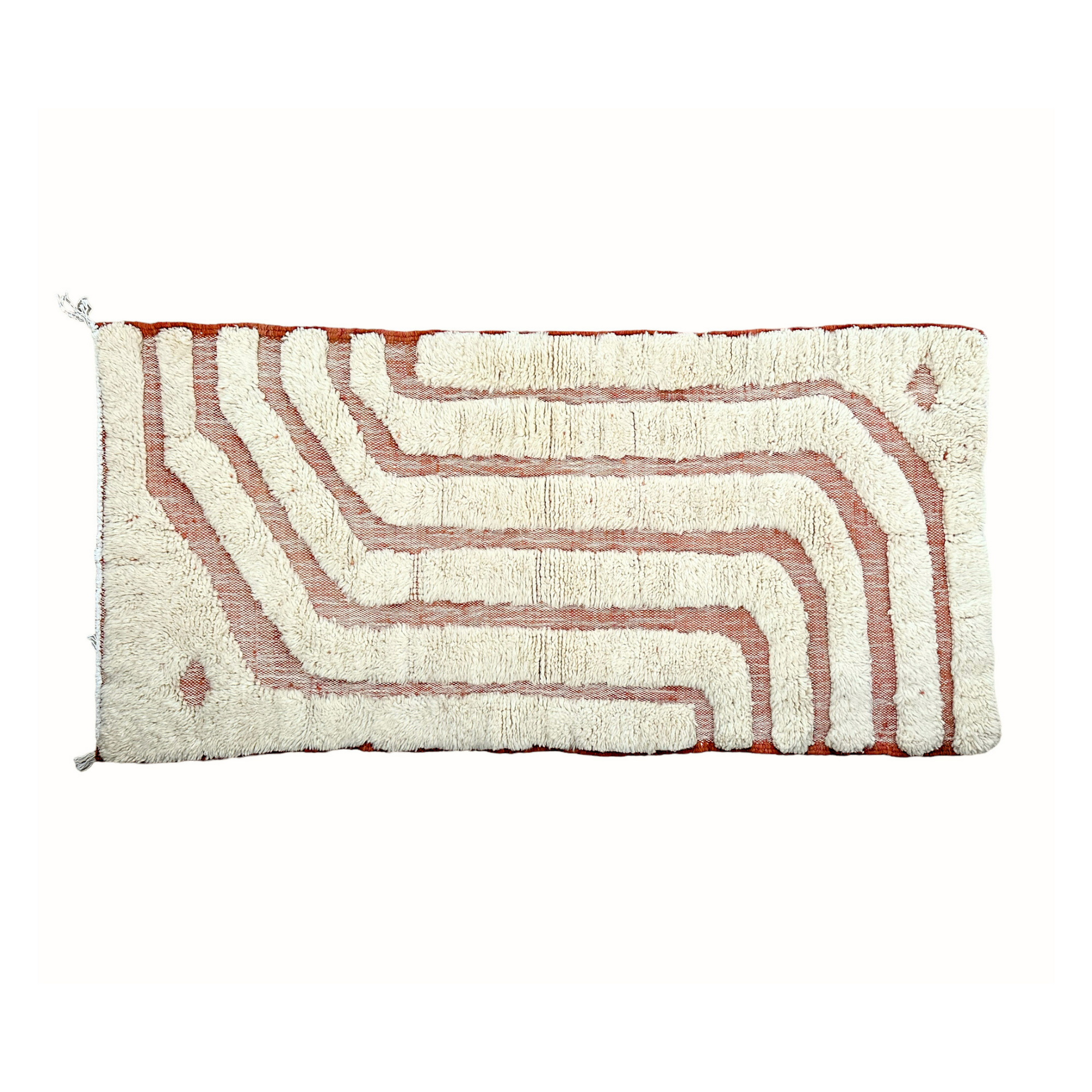 Madouk x MELLON - Flow Rug - White - High-Low
