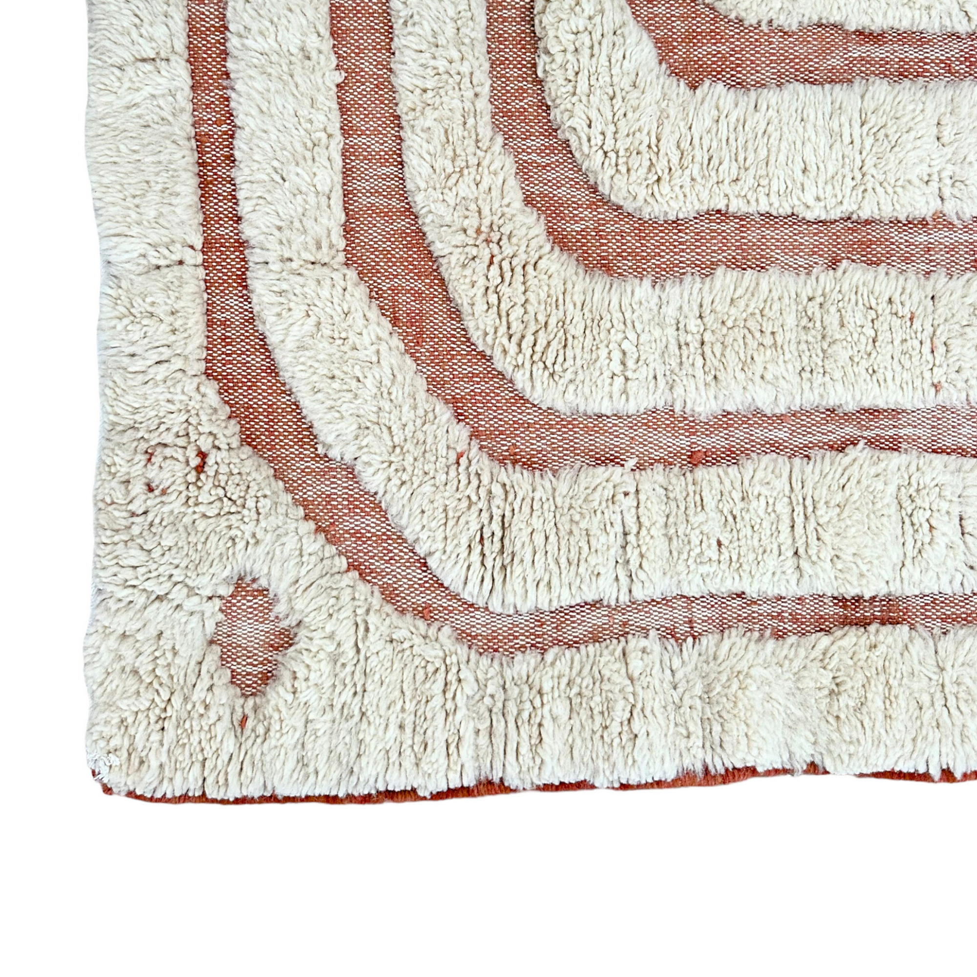 Madouk x MELLON - Flow Rug - White - High-Low