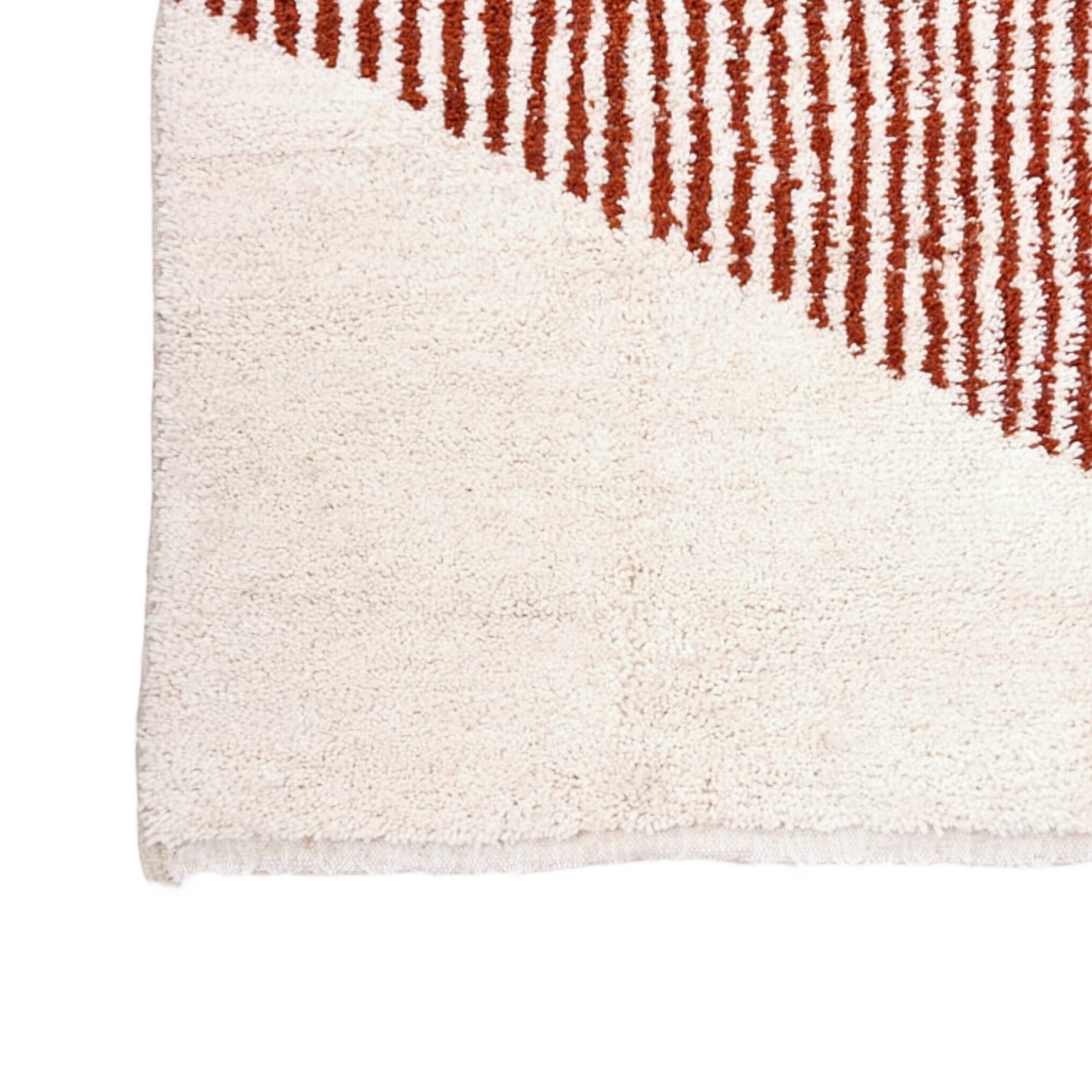 Fun Guy Rug  - Knotted Weave
