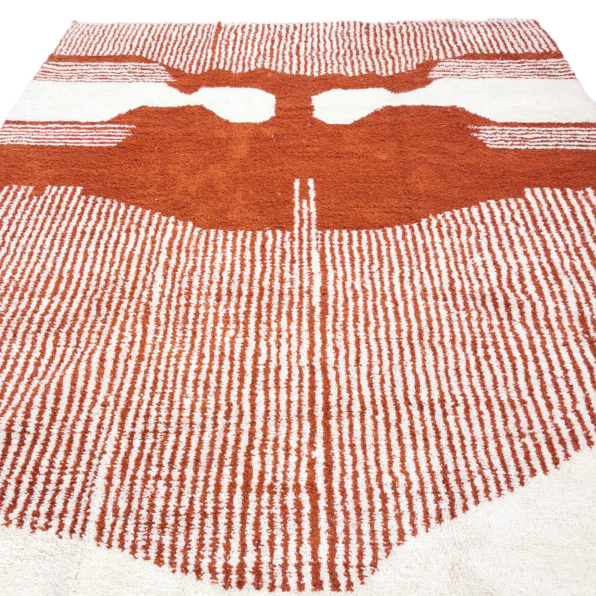 Fun Guy Rug  - Knotted Weave