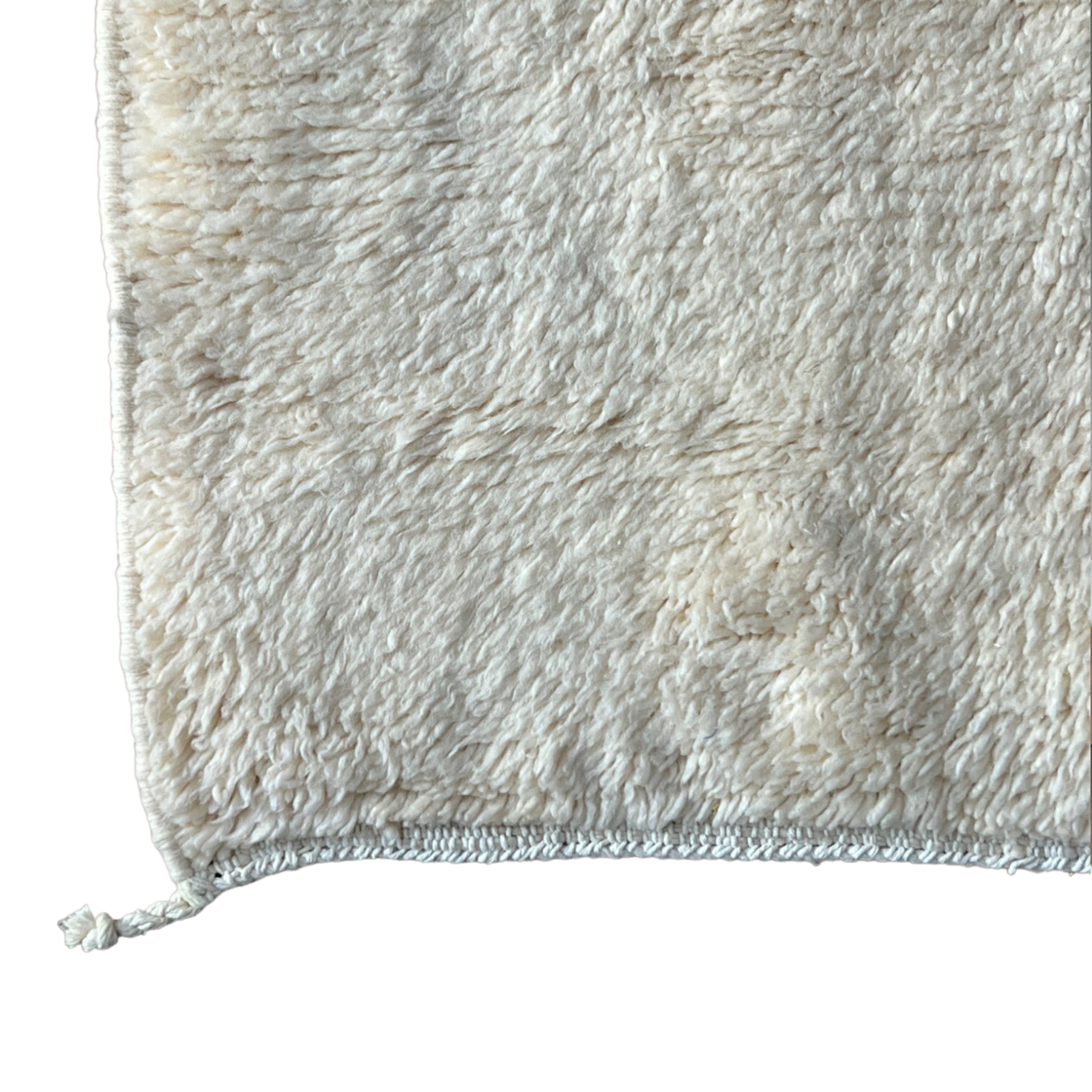 Brixton Rug - White | Orange - High-Low