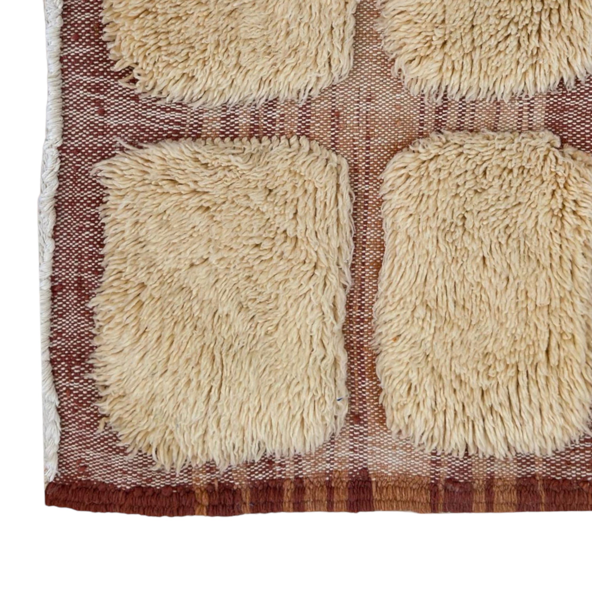 Thalia Rug - White - High-Low