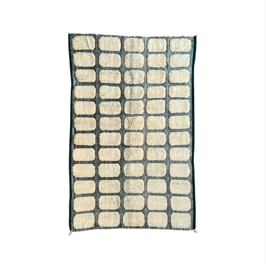 Thalia Rug - White - High-Low
