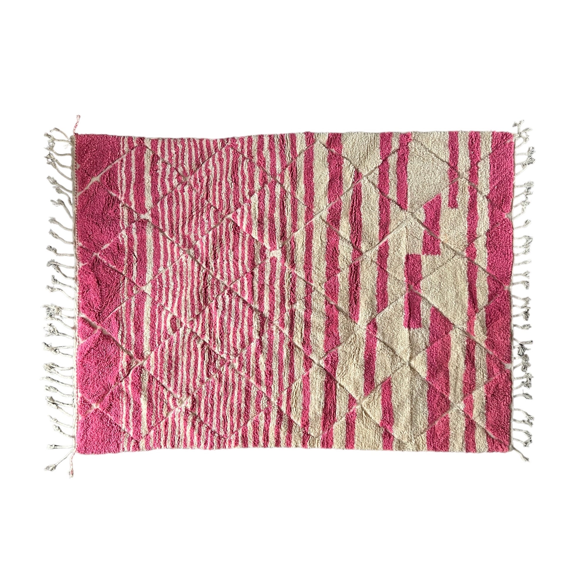 Jack & Jill Rug - Blue |  Pink - High-Low