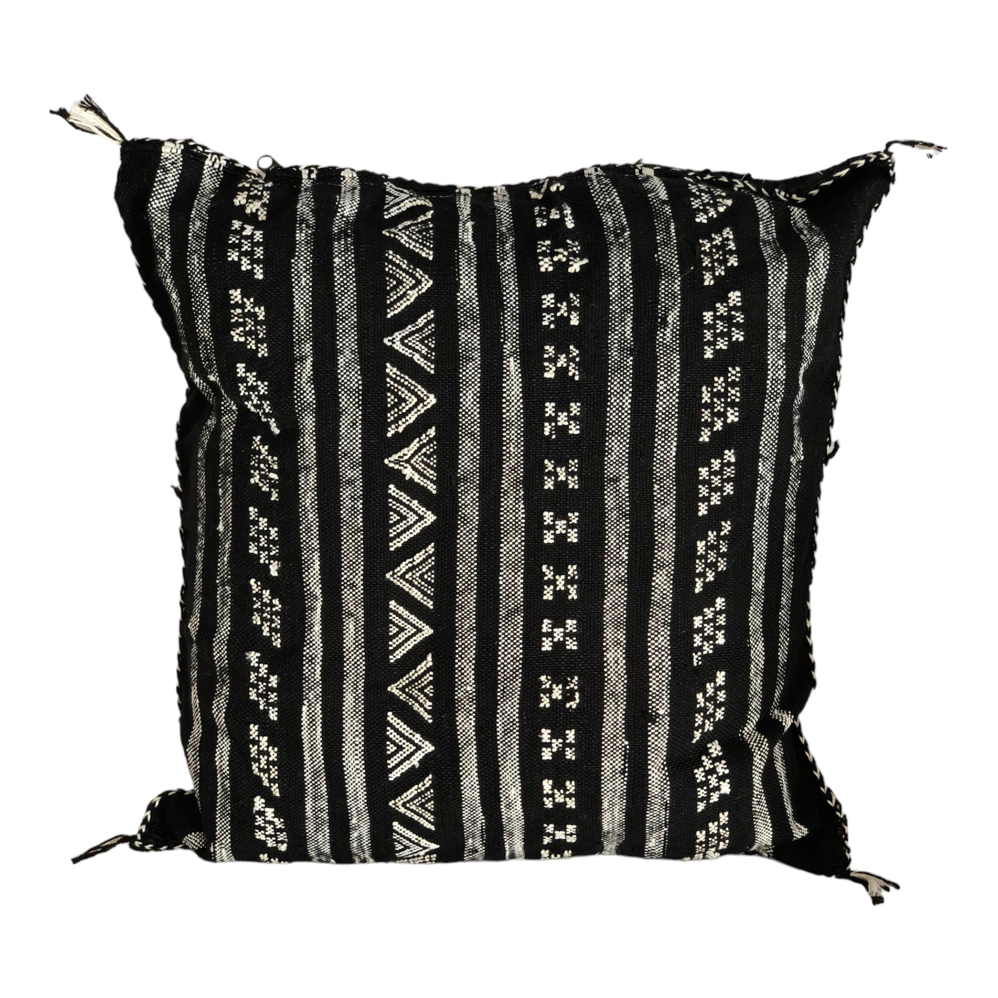Sabra Pillow - Zebra - Cactus Silk