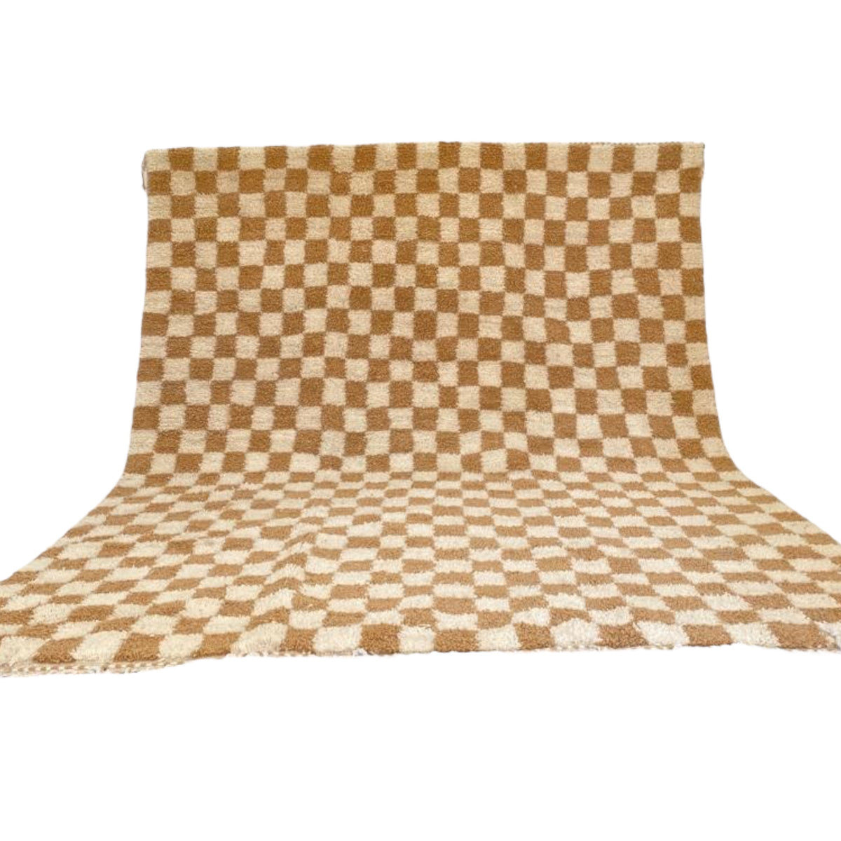 Cleo Rug Cleo Rug – Knotted Wool Checkered Rug in Bold Artisan Colors
