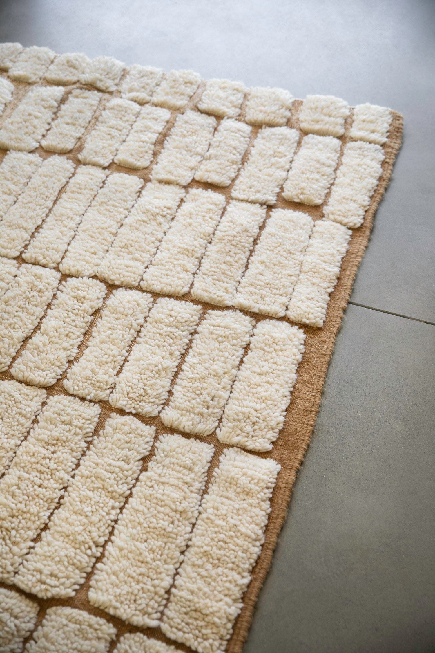 Madouk x MELLON - Wabi Rug - White - High-Low