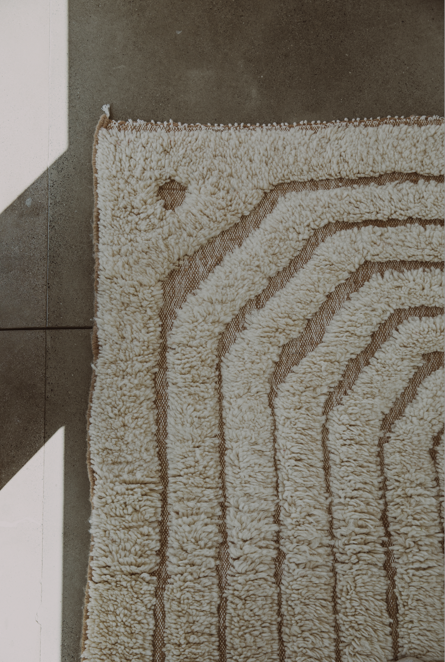 Madouk x MELLON - Flow Rug - White - High-Low